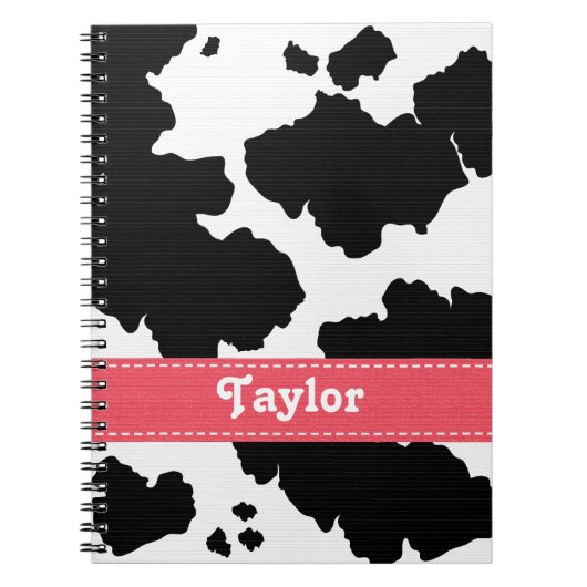 Ruban de rose de journal de carnet d'impression de (Devant)