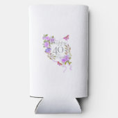 Ruban de rose violette 40e anniversaire Glacière (Verso)
