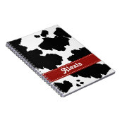 Ruban de rouge de journal de carnet d'impression (Côté Droit)