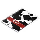 Ruban de rouge de journal de carnet d'impression (Côté gauche)