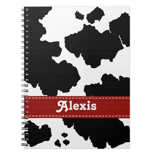 Ruban de rouge de journal de carnet d'impression (Devant)