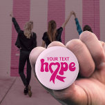 Ruban de sensibilisation au cancer du sein Texte o<br><div class="desc">Le ruban rose est devenu le symbole universel du cancer du sein,  sensibilisant,  soutenant et rassemblant les femmes en solidarité.</div>