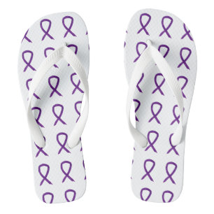Ruban de sensibilisation au violet Art tongs perso