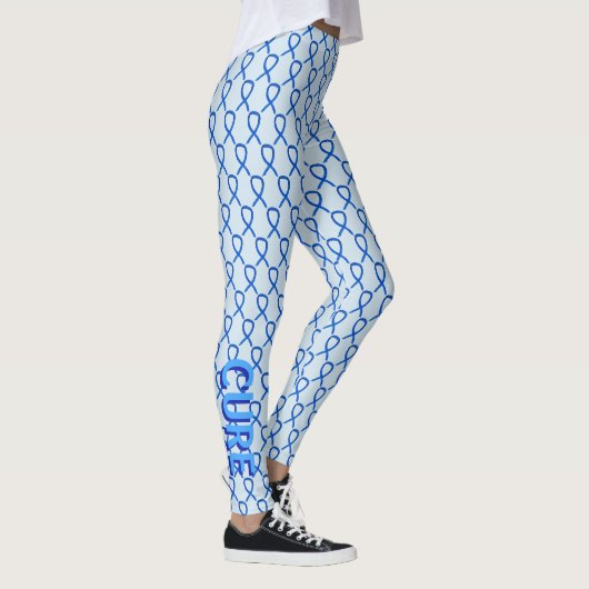 Ruban de sensibilisation Denim Leggings d'art Word (Droite)