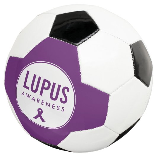Ruban de sensibilisation Lupus pourpre (3/4)