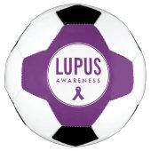 Ruban de sensibilisation Lupus pourpre (Devant)