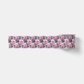 Ruban d'impression florale en satin (Devant)