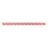 Ruban d'impression florale en satin (Devant)