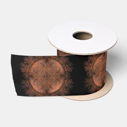 Ruban en cuivre doré Satin Shimmer (Bobine)
