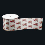 Ruban En Satin 1er Noël Santa Hat White Neige Bébé Reindeer<br><div class="desc">1er Noël Santa Hat Blanc Neige Bébé Reindeer Satin Ribbon. Unique,  beau,  design élégant. Éléments correspondants disponibles</div>