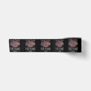 Ruban En Satin 250 ans 250e anniversaire américain USA patriotiqu