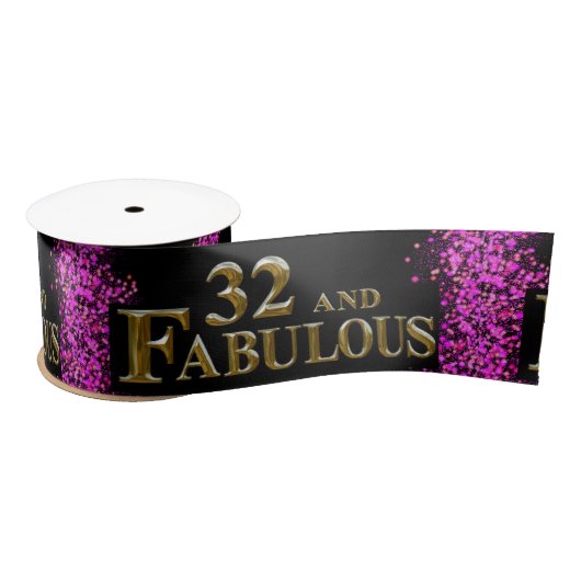 Ruban En Satin 32e anniversaire (Bobine)