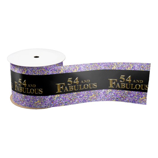 Ruban En Satin 54e anniversaire (Bobine)