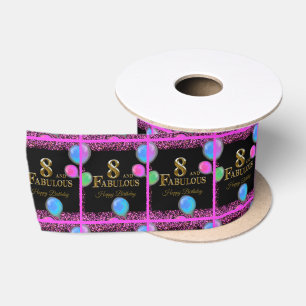 Ruban En Satin 8e anniversaire