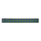 Ruban En Satin Abercrombie Blue Green Tartan Plaid Scottish (Devant)