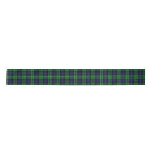 Ruban En Satin Abercrombie Tartan (Devant)