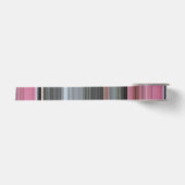 Ruban En Satin Abstract #1: Rose et grey (Devant)