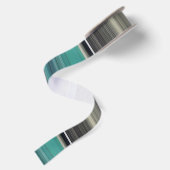 Ruban En Satin Abstract #1: Teal and grey (Dos)