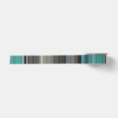 Ruban En Satin Abstract #1: Teal and grey (Devant)