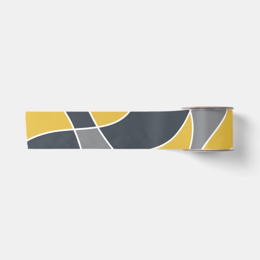 Ruban En Satin Abstract, modern, geometric, trendy pattern (Devant)