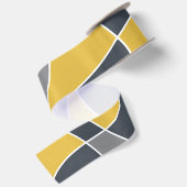 Ruban En Satin Abstract, modern, geometric, trendy pattern (Dos)