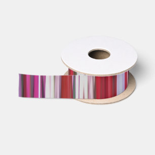 Ruban En Satin Abstrait #2 : Flou rouge