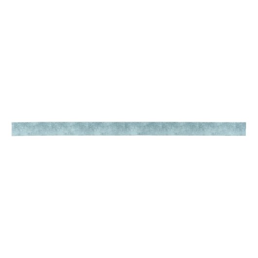 Ruban En Satin Abstrait moderne en parties scintillant turquoise (Devant)