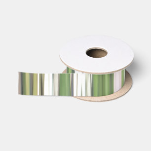Ruban En Satin Abstrait n° 2 : Flou vert olive
