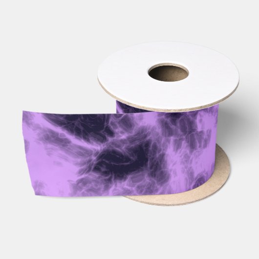 Ruban En Satin Abstrait violet (Bobine)