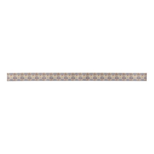 Ruban En Satin Acanthus (par William Morris) (Devant)