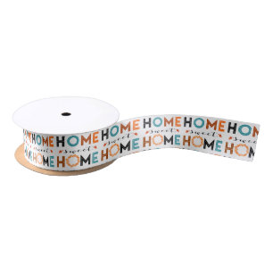 Ruban En Satin Accueil Sweet Home Colorful Fall Wreath