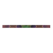 Ruban En Satin Agate foncé intense | Moody Rainbow Jewel Tone (Devant)