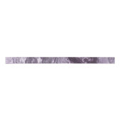 Ruban En Satin Agate violette cristallisée | Moody Marbled Stone (Devant)