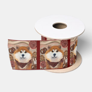 RUBAN EN SATIN AKITA