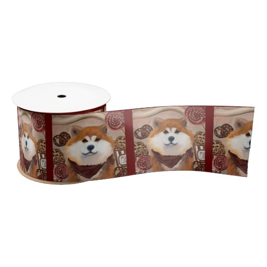RUBAN EN SATIN AKITA        (Bobine)