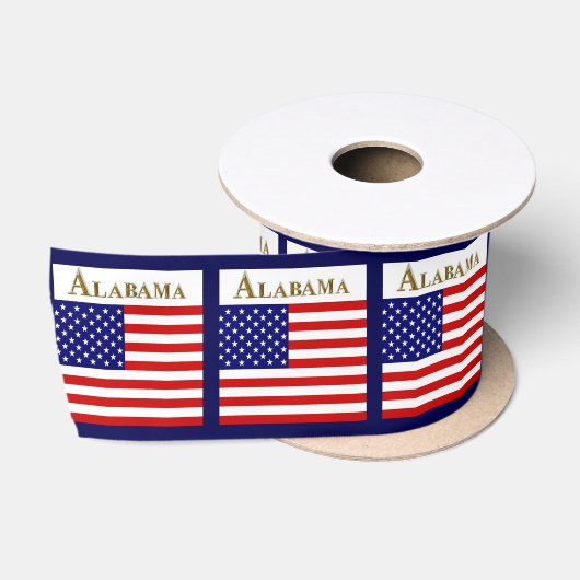 RUBAN EN SATIN ALABAMA (Bobine)