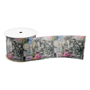 Ruban En Satin Alice Classique Merveilles Dodo Art Tenniel