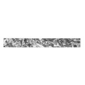 Ruban En Satin Aluminium Foil Design couleur argent (Devant)