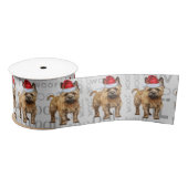 Ruban En Satin Amant chien drôle mignonne Cairn Terrier Noël (Bobine)