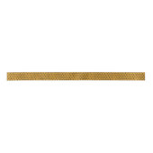 Ruban En Satin Ambre clair Large Honeypeb (Devant)