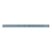 Ruban En Satin Amusant Abstrait scandinave moderne Pine Tree Moti (Devant)
