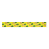Ruban En Satin Ananas jaune (Devant)