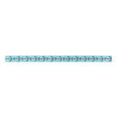 Ruban En Satin Ancre 05 sur Teal (Devant)