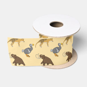 Ruban En Satin Animaux éteints