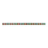 Ruban En Satin Aqua Turquoise Burnt Orange Taupe Brown Mosaïque A (Devant)