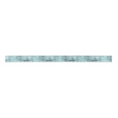 Ruban En Satin Aqua Turquoise Glitz Parties scintillant Zebra Imp (Devant)