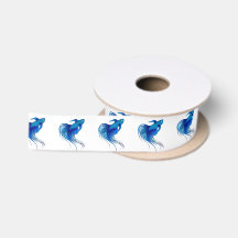Aquarelle bleu Betta Fish