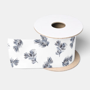 Ruban En Satin Aquarelle bleue