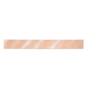 Ruban En Satin Aquarelle couleur Fuzz Peach Motif Abstrait