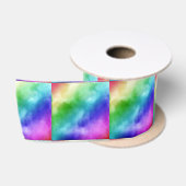 Ruban En Satin Aquarelles Rainbow (Bobine)